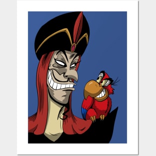 Jafar and Iago Posters and Art